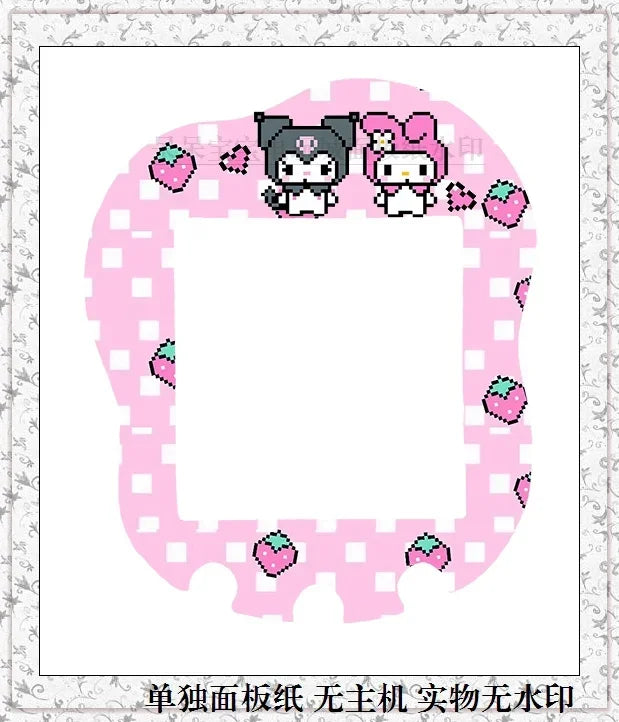 Bandai Tamagotchi Uni Electronic Pet Color Panel Film Panel Paper Soft Film Directly Paste  The Machine Without Disassembling It
