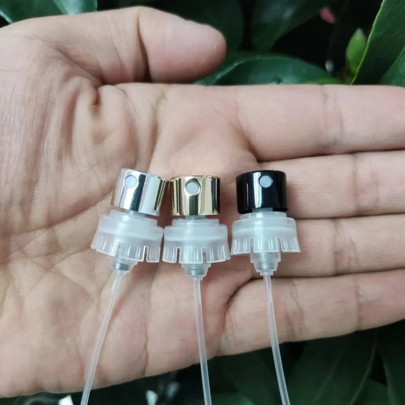 5pcs 100ml Empty Premium Perfume Bottle Clear Polished Glass Spray Bottle Crimp Nick Bayonet Empty Spray Bottle Need A Tool