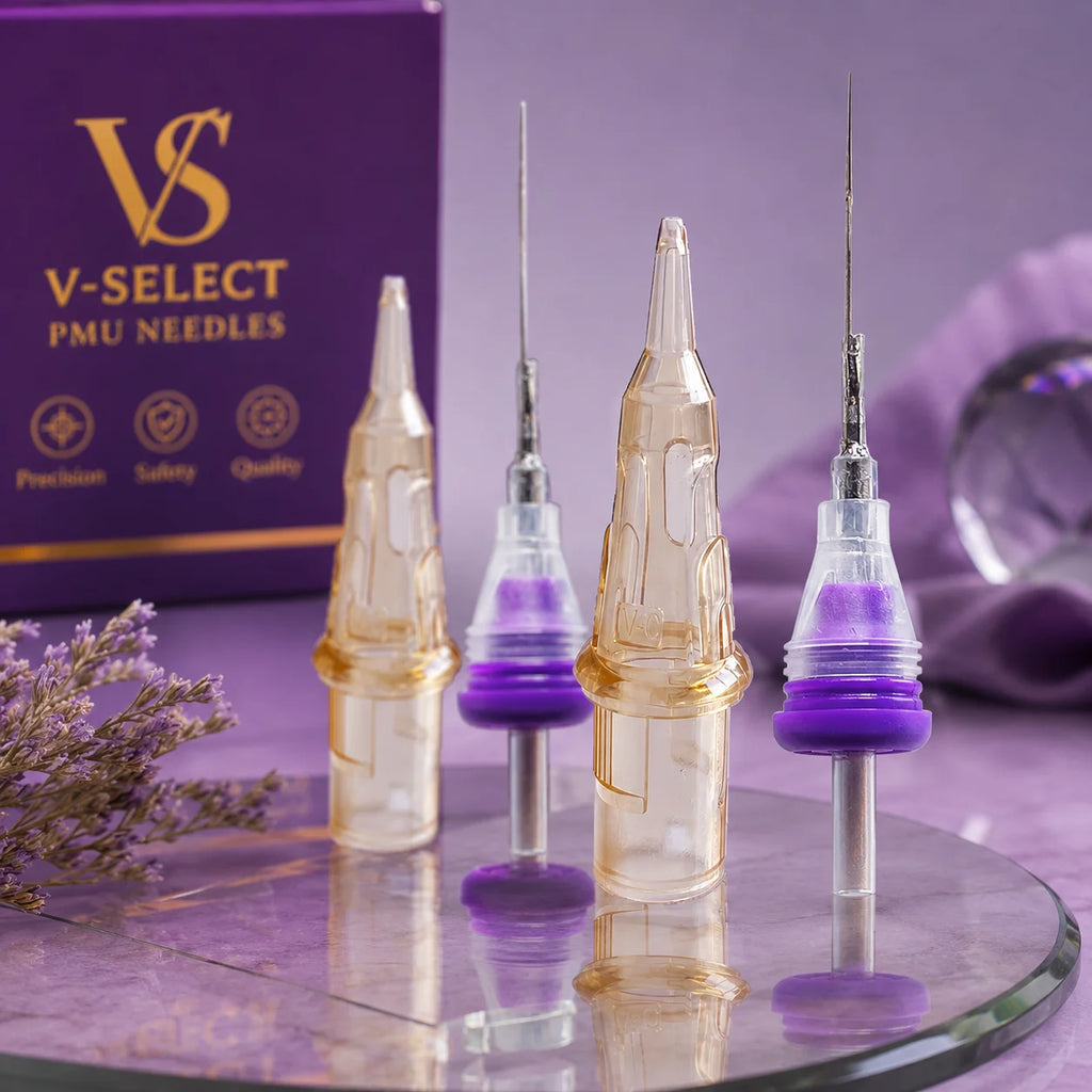 EZ Cartridge Tattoo Needles PMU SMP V Select  Micropigmentation Permanent Make-Up Eyelinver Lips Eyebrows Microblading