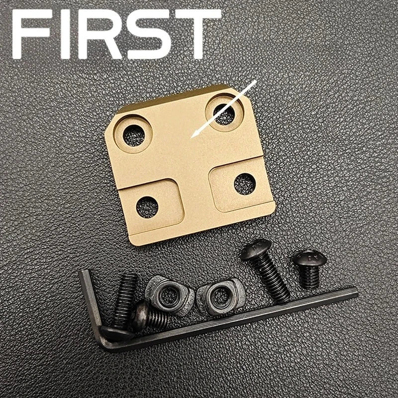 Tactical M300 M600 Side Mount M-system Flashlight Metal Base for V2 Outdoors Scout Light Airsoft Hunting Lights Mount Accessory