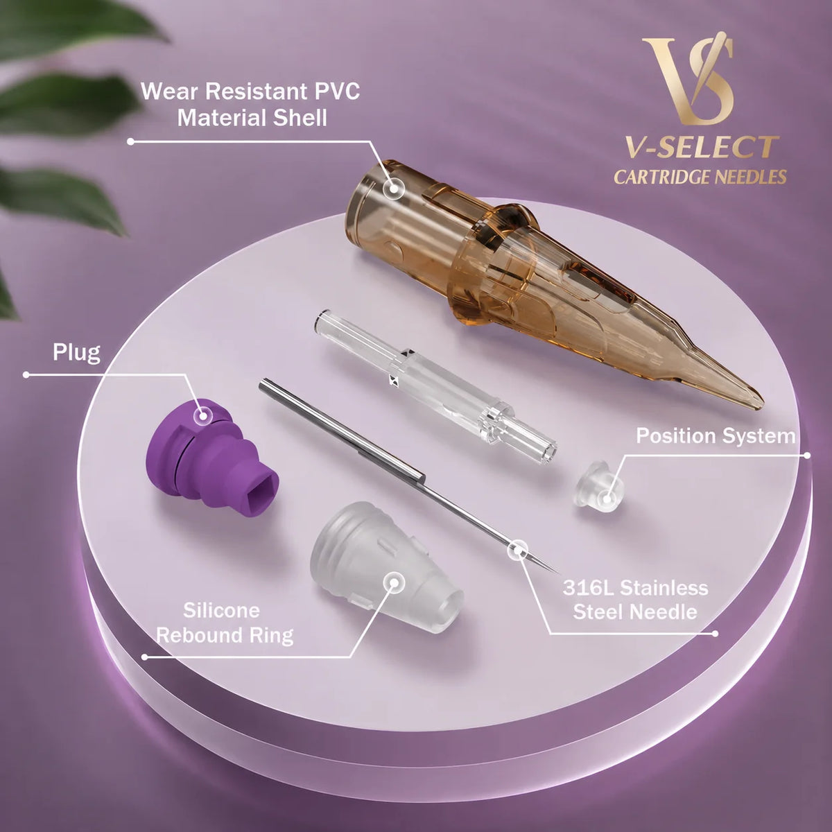 EZ Cartridge Tattoo Needles PMU SMP V Select  Micropigmentation Permanent Make-Up Eyelinver Lips Eyebrows Microblading