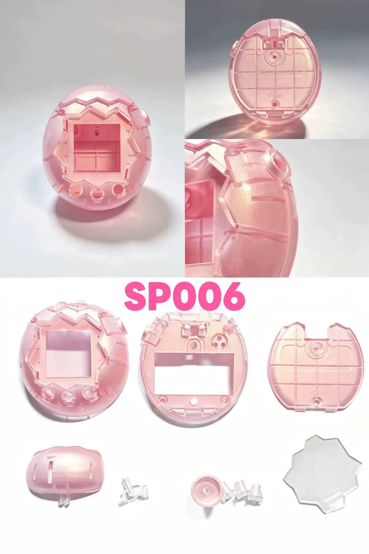 Replacement Shell For Tamagotchi Paradise Spray Painted Custom Finished Diy Housing Protective Cover Gradient Color Full Set