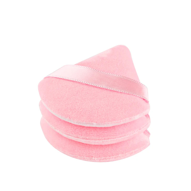 New Cosmetic Foundation Puff Mini Triangle Powder Puffs Women Beauty Reusable Sponge Washable Makeup Powder Accessories
