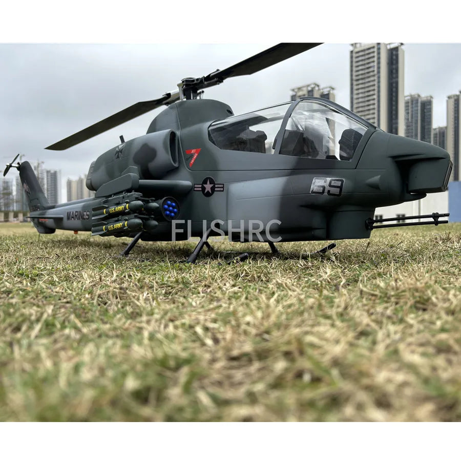FL500 V2 FLISHRC 500 AH-1 Cobra 500 Size Scale Helicopter GPS with L7 Flight Control RTF