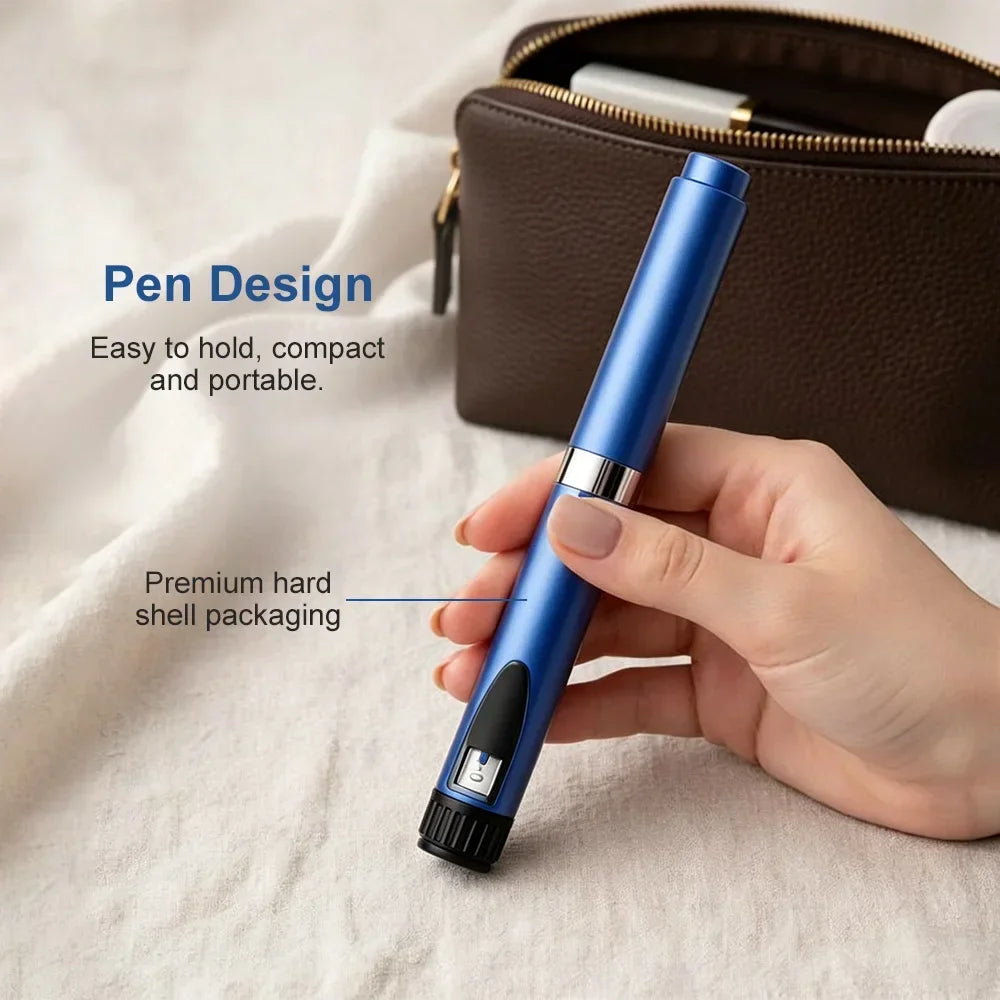Home Use Professional Durable Insulin Injector Pen, Reusable Refillable Design, Dose Injection Pen, Perfect for 3Ml Cartridges