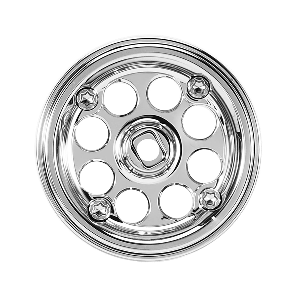 INJORA D19 0.7" Aluminum Beadlock Wheels for 1/30 Axial SCX30 (W7013)
