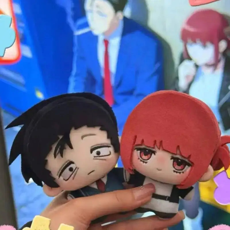 10cm Anime Smoking Behind The Supermarket With You Plush Sasaki Yamada Tayama Nishizono Plush Pendant Cute Doll Toy Fans Gift