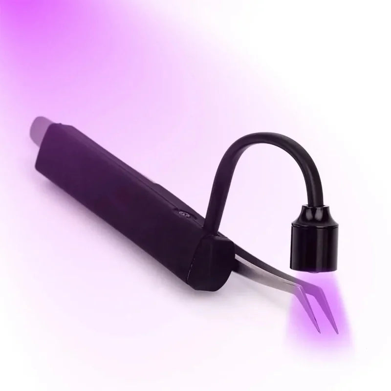 SENSE LASHES UV LED Tweezer Lamp for Eyelash Extensions UV Adhesive Curing Lamp Cure Faster Work Smarter
