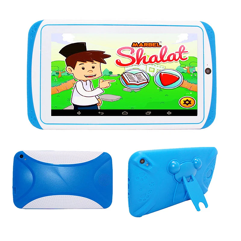 7 INCH Android 10 RAM 1GB +16GB ROM Gift Kid Tablet E98 WIFI Dual Camera Quad-Core Free Silicone Case 3D Glassess