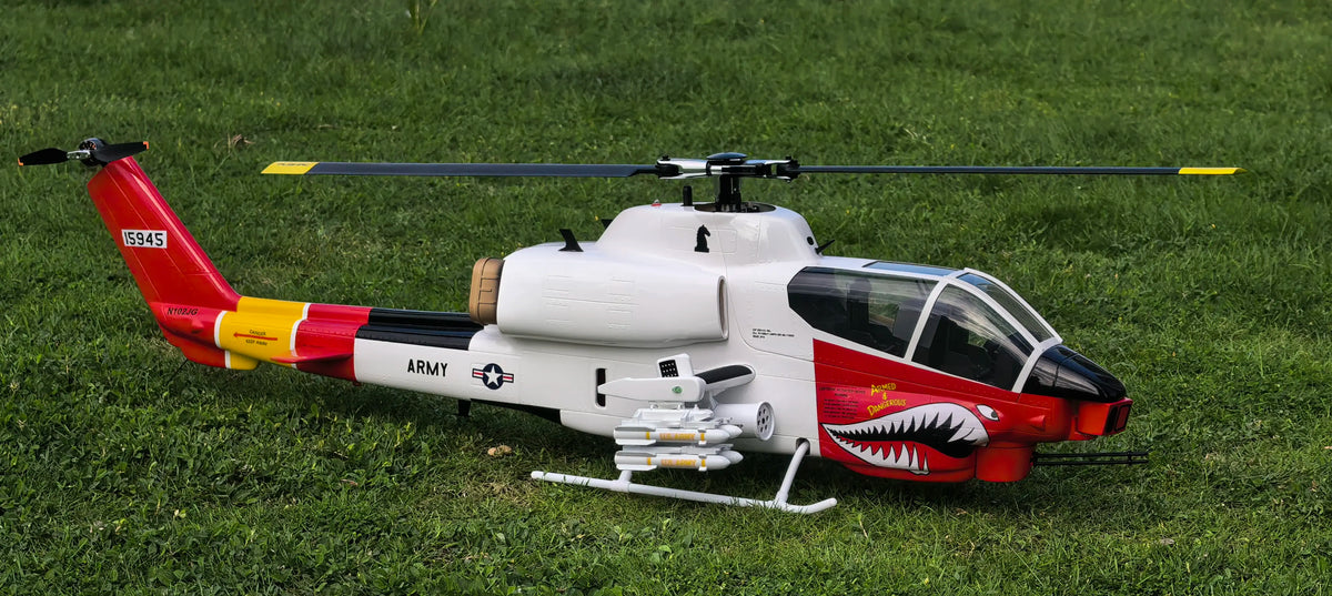 FL500 V2 FLISHRC 500 AH-1 Cobra 500 Size Scale Helicopter GPS with L7 Flight Control RTF
