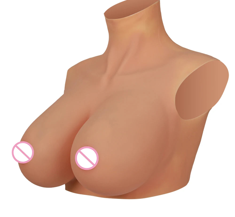 Crossdresser Silicone Fake women body Boobs Breast Forms  Lightweight version Thin version cosplay Drag queen Cross dressing