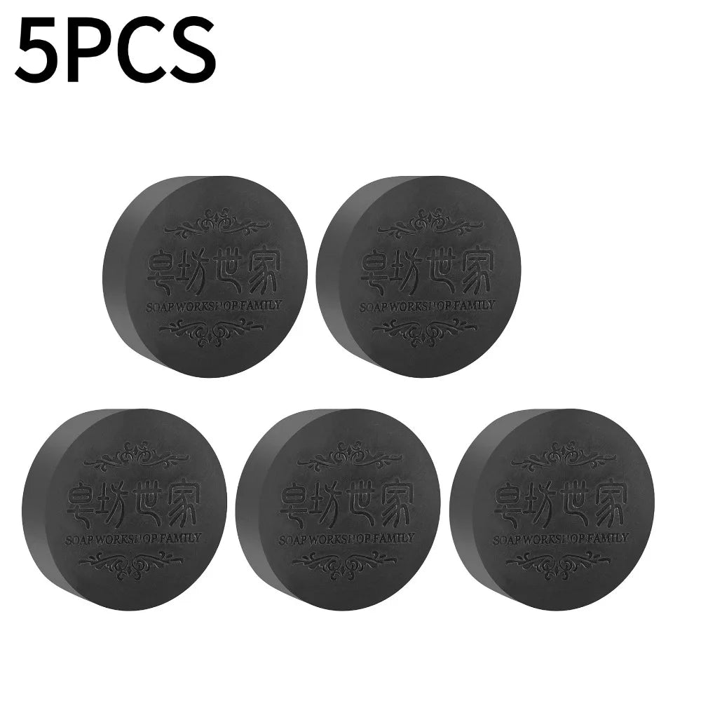 10PCS*100g Natural Polygonum Multiflorum Hair Soap Polygonum Multiflorum Shampoo And Conditioner Bar Nourishing Shampoo Soap Bar