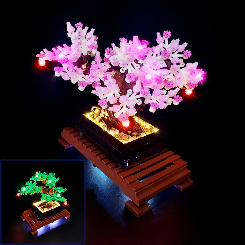 LYBMTWF LED Lighting Kit for 10281, Compatible with Creator Expert Bonsai Tree Model (Not Include Building Blocks Set)