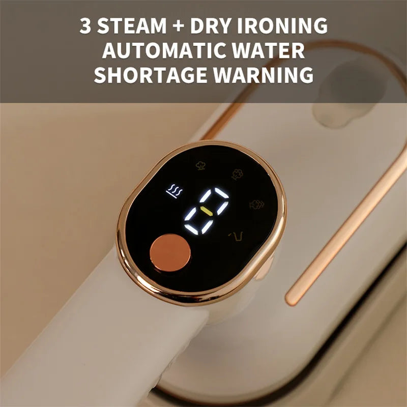 Handheld Portable Mini Steam Iron with Four Temperature Control High-Power Rotating Ironing Machine for Fabric Care