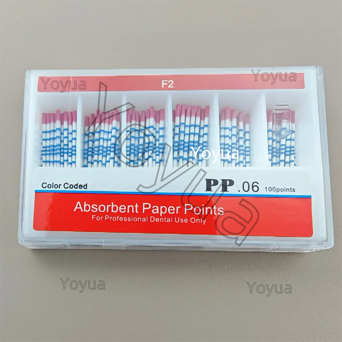 10x100pcs/pack Absorbent Paper Points 02/04/06/F1-F3 PP Endodontics Absorbent Paper Cone Dentist materials Guttahanger