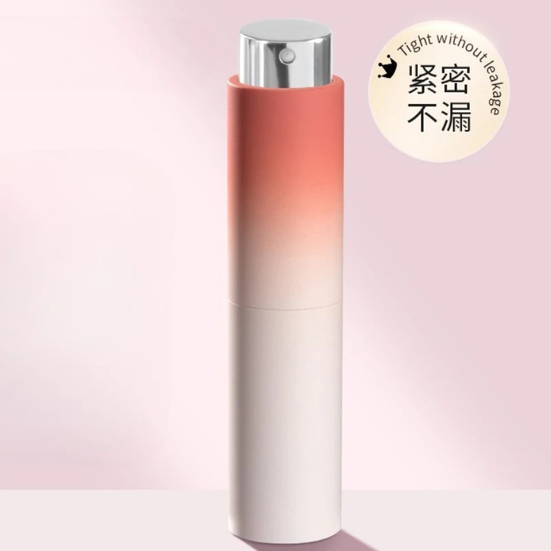 Refillable Portable Perfume Atomizer High End Travel Perfume Bottle With Rotating Press Spray And Leak Proof Design For DailyUse