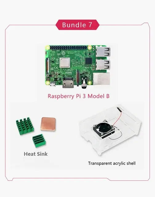 Original Raspberry Pi 3 Model B /3B+ Plus BCM2837 1.2G ,Raspberry Pi 3 B+ with 2.4G & 5G WIFI 4.2 Bluetooth and PoE