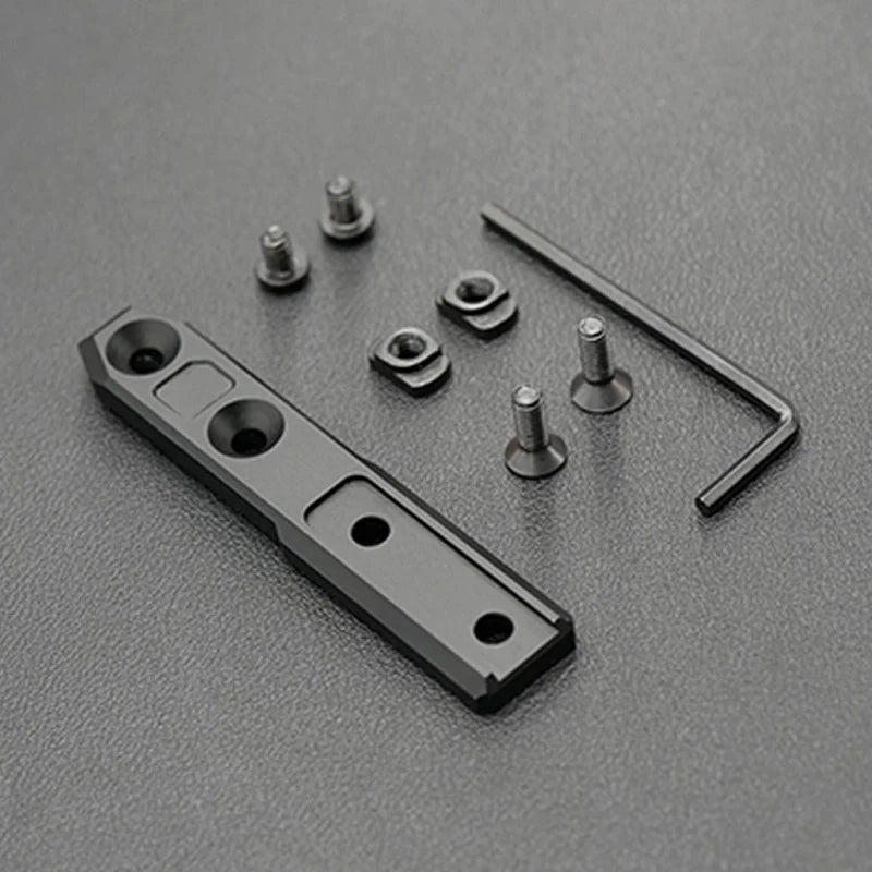 Tactical M300 M600 Side Mount M-system Flashlight Metal Base for V2 Outdoors Scout Light Airsoft Hunting Lights Mount Accessory