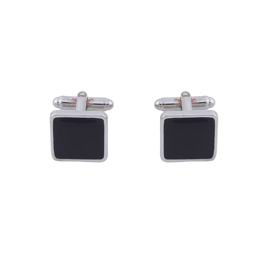 Luxury Men's Cufflinks High Quality Square Round Maple Leaf Cufflinks for Men Fashion Shirt Cufflinks Party Wedding Decorations