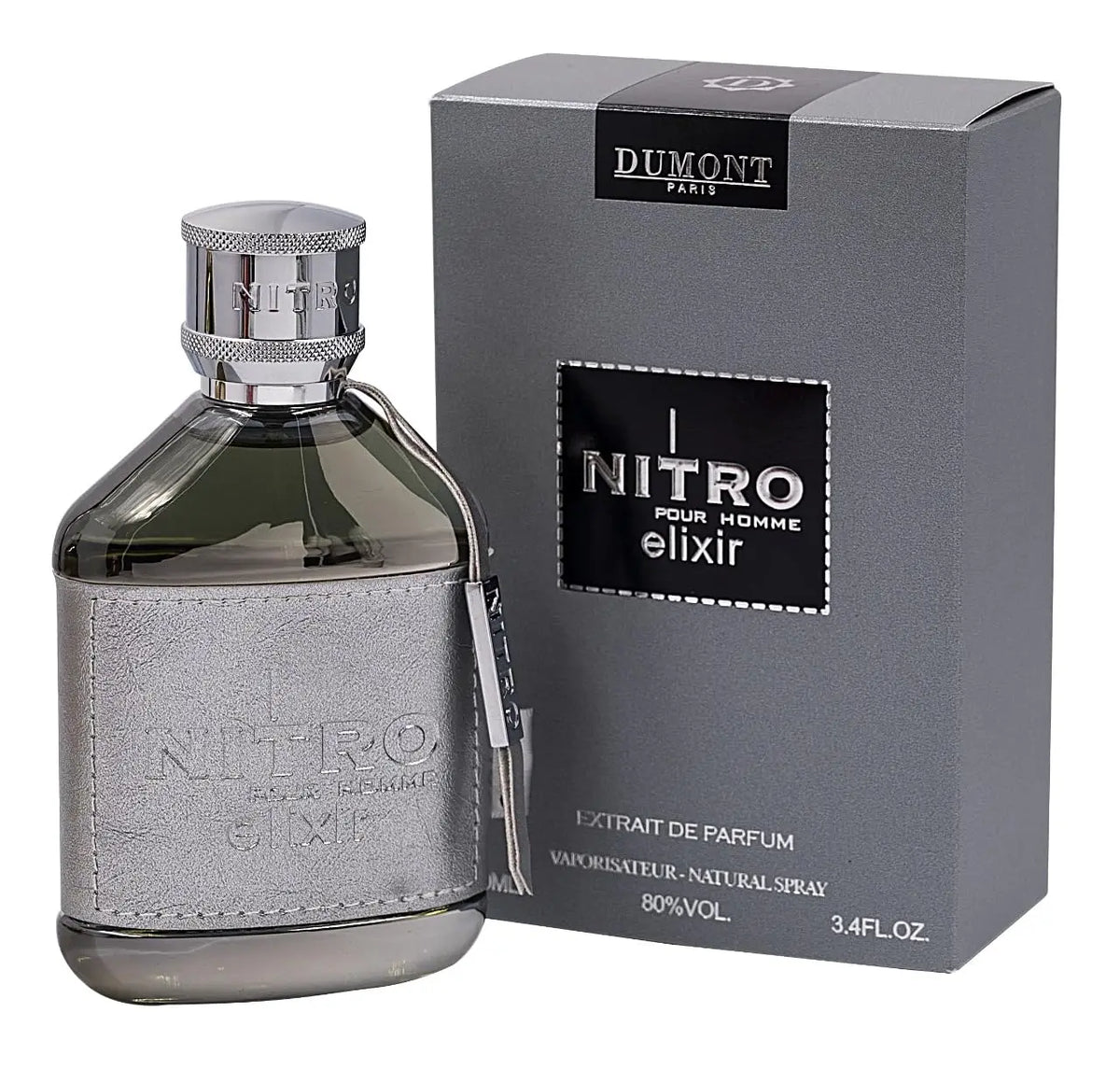 Dumont Nitro Elixir 3.4 Fl Oz Men's Perfume – Bold, Elegant Sensual Scent – Premium Long-Lasting Scent