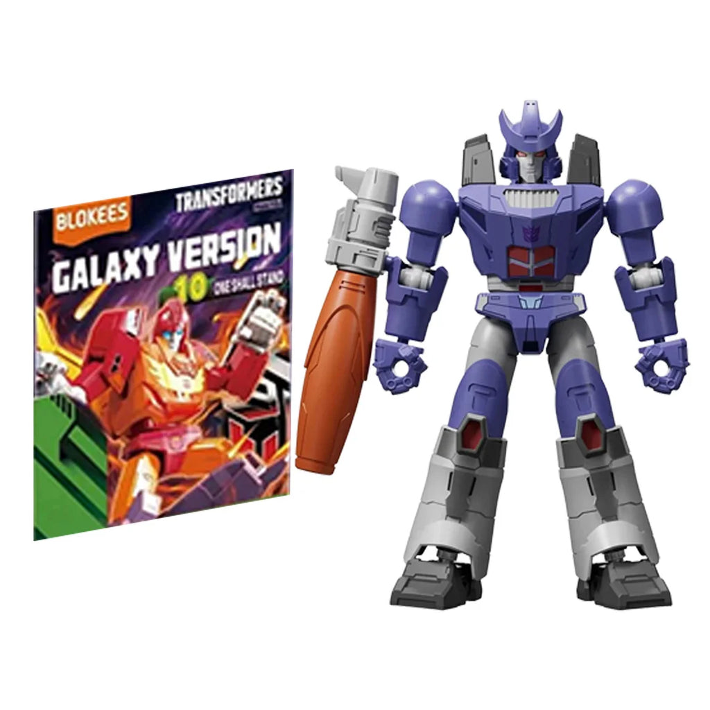 Blokees Transformers Galaxy Version Vol.10 Blind Box Collectible Movable Models Galvatron Scorponok Sixshot Assembled Model Toys