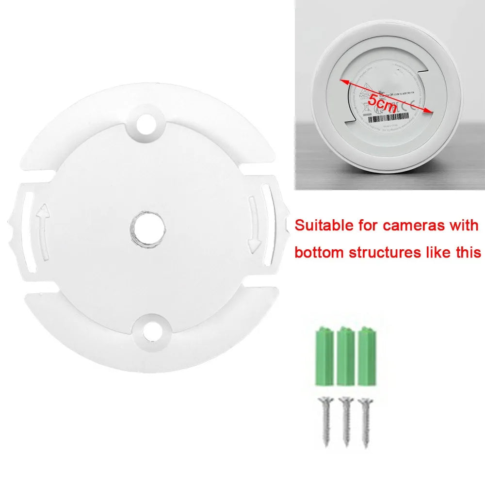 Side / Siding / Ceiling Mount Dome Camera Bracket Support Metal No Punching CCTV Camera Mount for Ezviz TP-LINK