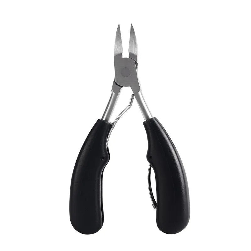 Professional Toe Nail Clippers Cutter Ingrown Toenail Tool Thick Nail Dead Skin Dirt Remover Super Sharp Curved Blade Nail Tools