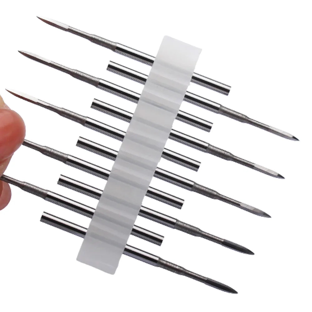 10pc Carbide Manicure Drills Nail Drill Bits Set Milling Cutters Kits Gel Polish Remover Files Electric Burr Tools Accesstries