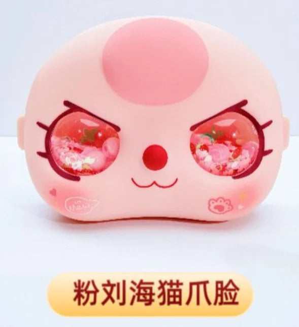 In Stock Baby Three 400% Bb3 Exquisite Quicksand Eye Replacement Part Cute Doll Accessoires Face Shell