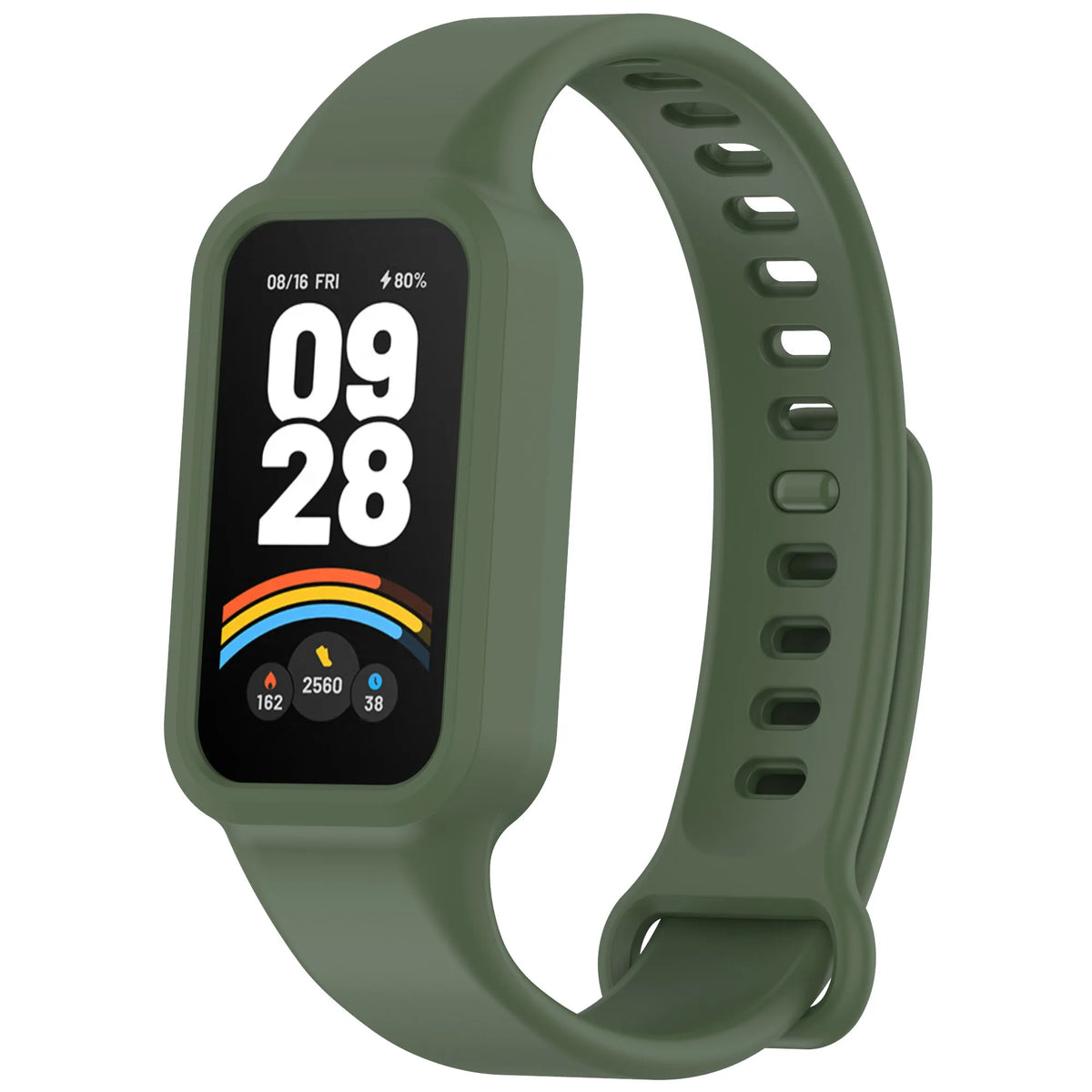 Silicone Case+strap+Film for Xiaomi Redmi watch 3 Accessories Rubber Bracelet pulseira correa for Xiaomi Mi band 9 active Band
