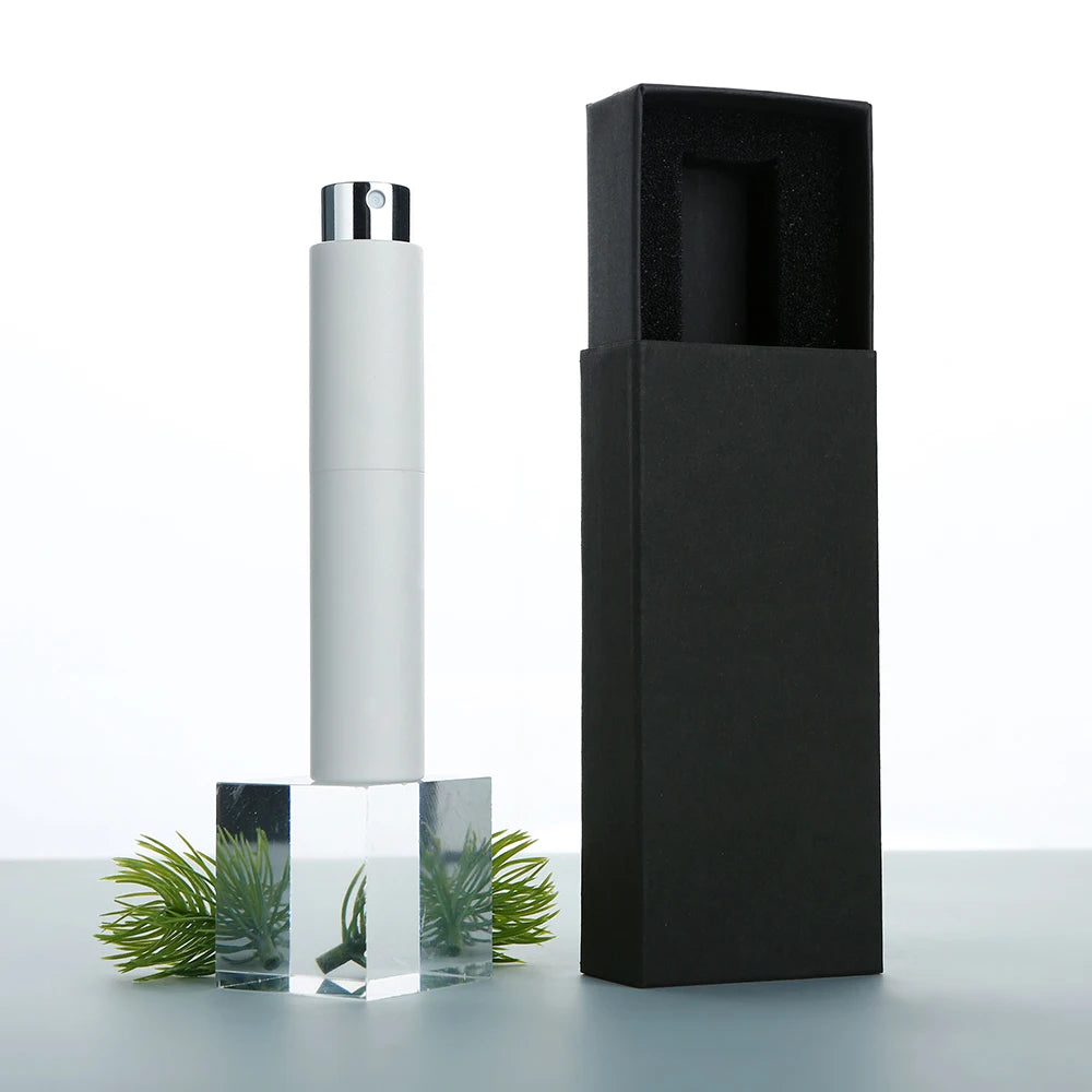 10/15/20pcs 10ml Perfume Bottle and Boxe Rotary Press Fine Mist Perfume Sprayers Reusable Perfume Gift Box Separate Bottles