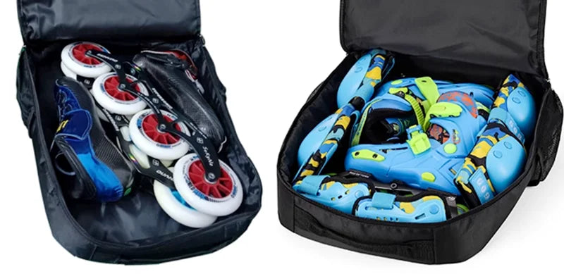 Inline skate bag speed skate bag backpack children adult M L size 30-47 size