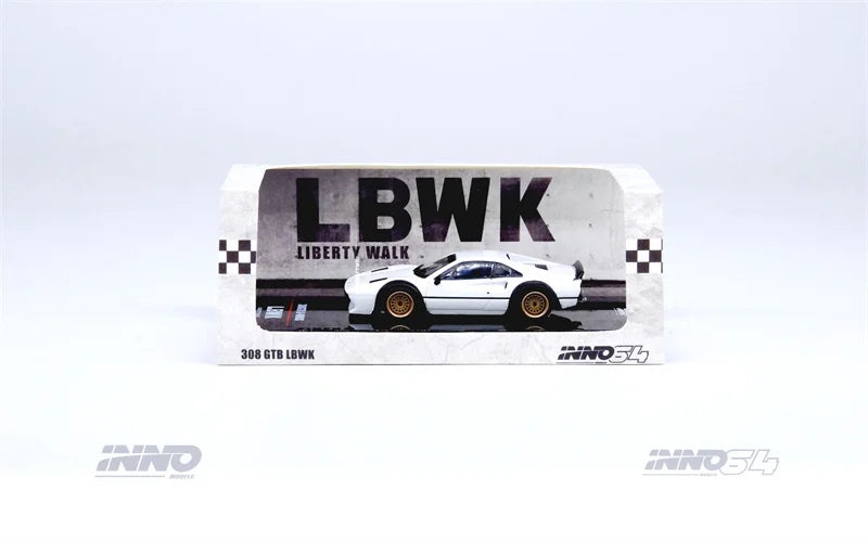 INNO INNO64 1:64 LB 308 GTB LBWK Liberty Walk Diecast Model Car