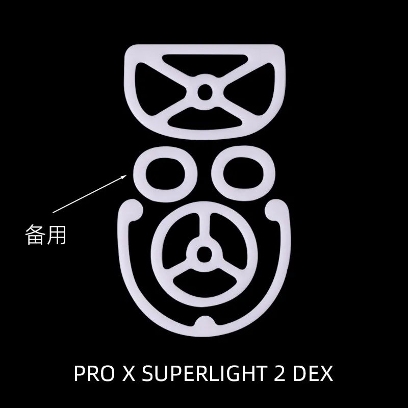New Esports Tiger Gaming ICE Version Mouse Feet Mouse Skate for Logitech G Pro X Superlight / GPW G PRO Wireless/ G Pro X 2
