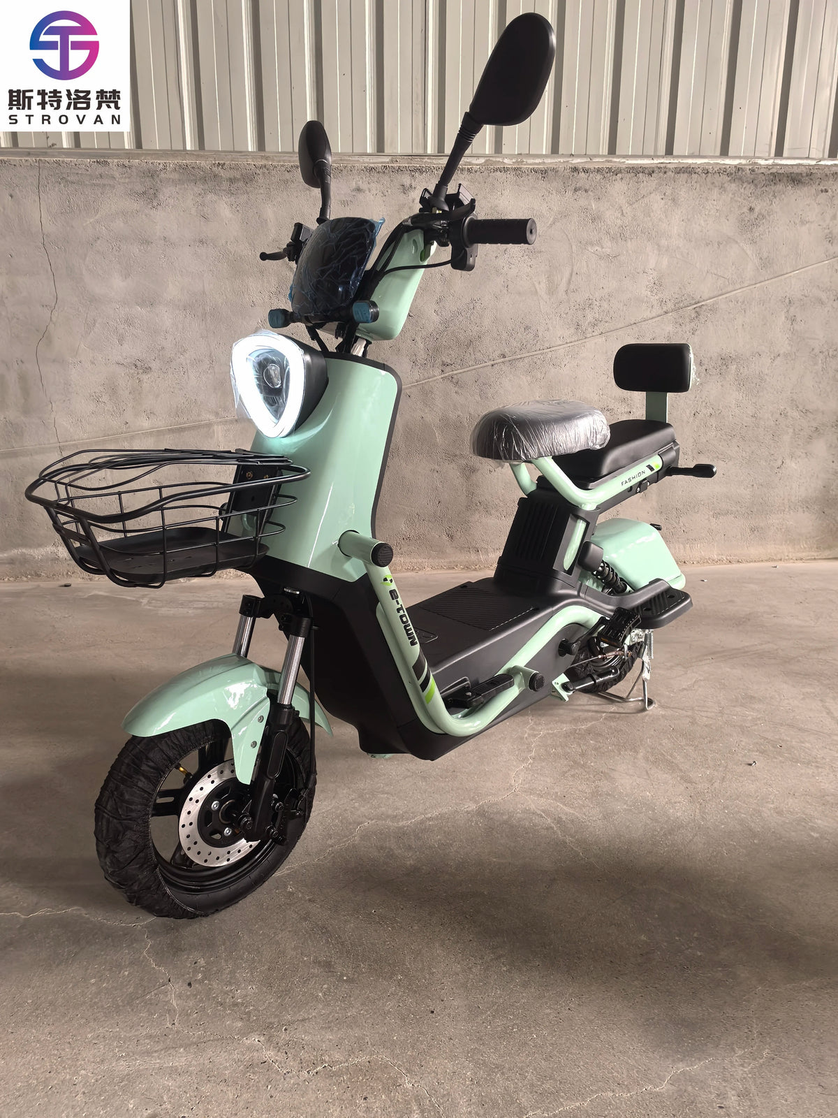 Electric City Bike Scooter Front Disc Brake Long Range Hot Sale Big Power-assisted Bicycle  for Adults