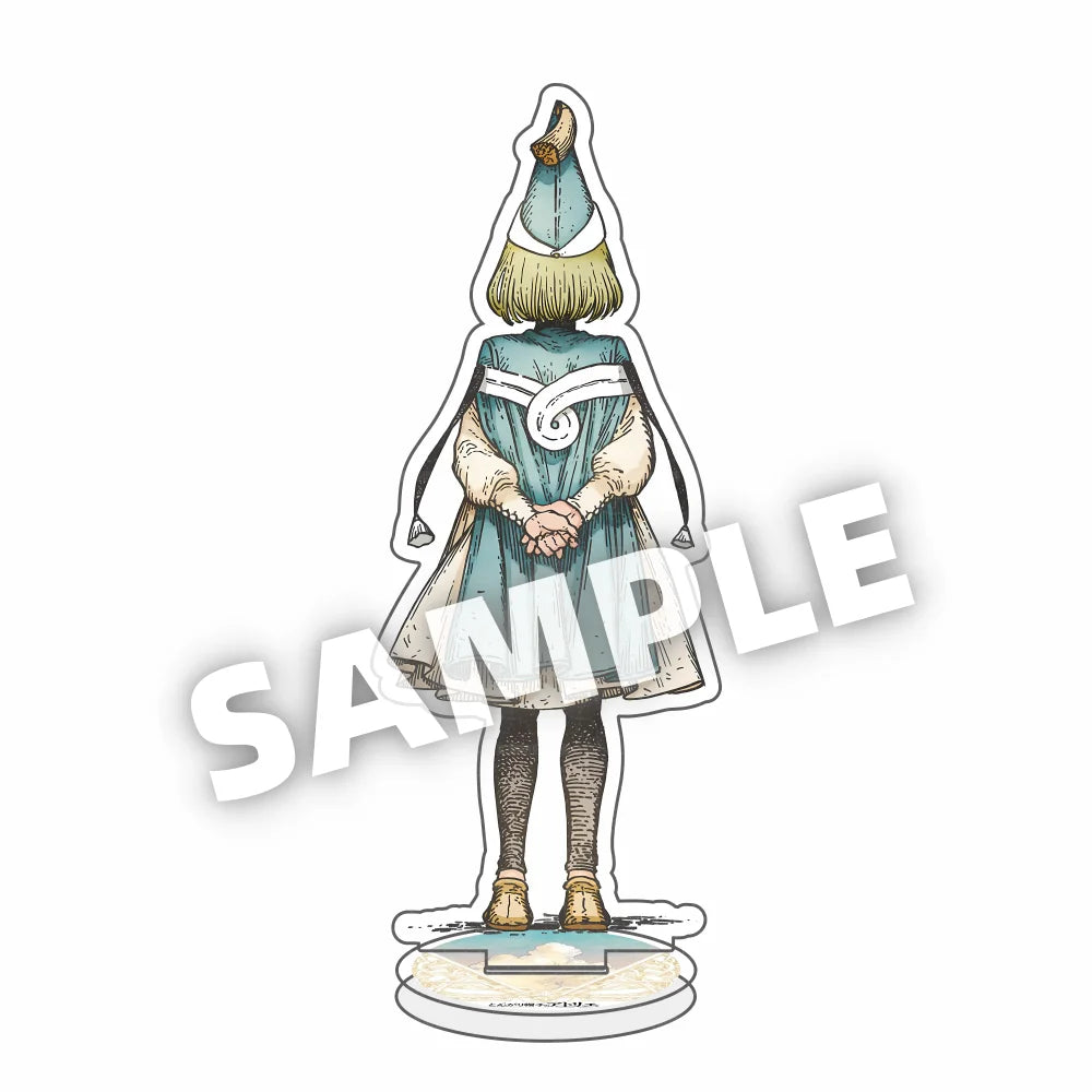 Witch Hat Atelier Anime 15CM cute Keychain Acrylic Stand Model Cosplay Characters Ornament Accessories Collection Goods Gifts