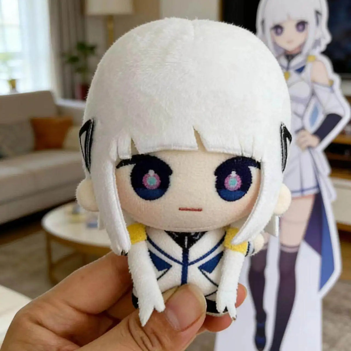 10cm Morisaki Kafu Kamitsubaki City Under Construction Plush Doll Cosplay Plush Stuffed Doll Body Cartoon Props XMAS Gift