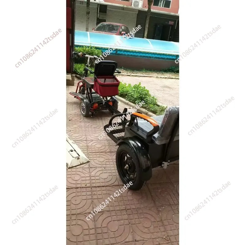Bicycle Electric Motorcycle Trailer  Rear  Outdoor Pet Small Trailer