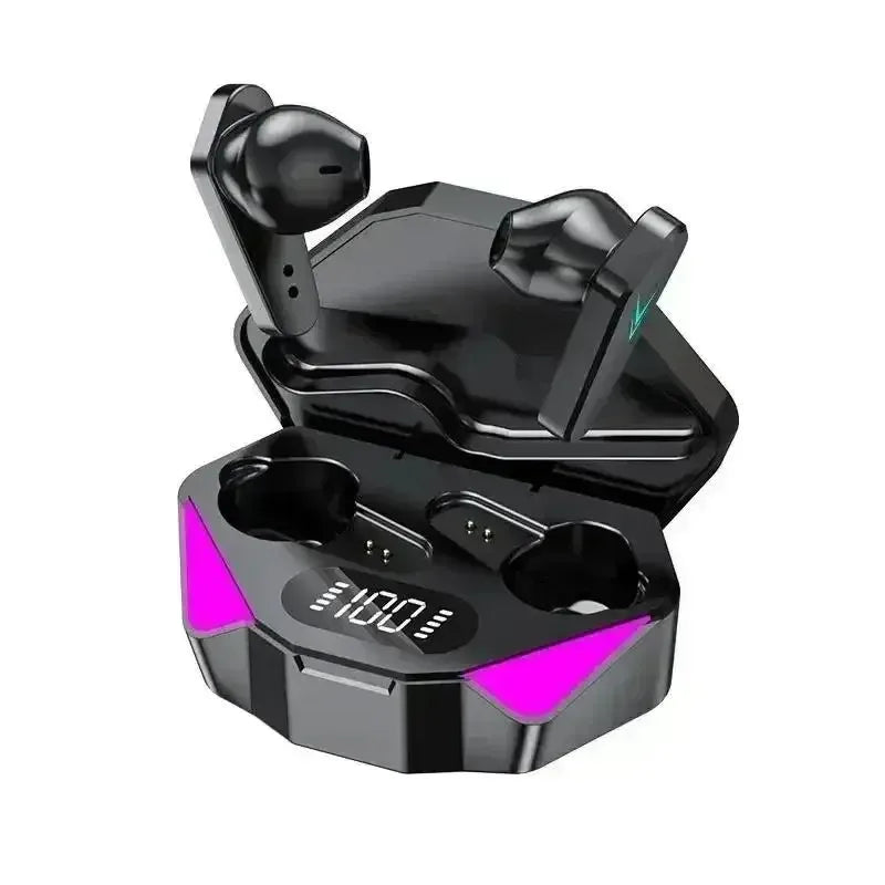Hot Selling New X15 Wireless Bluetooth Gaming, Music, Sports, Digital Display, Sweat Proof, Microphone Earphones