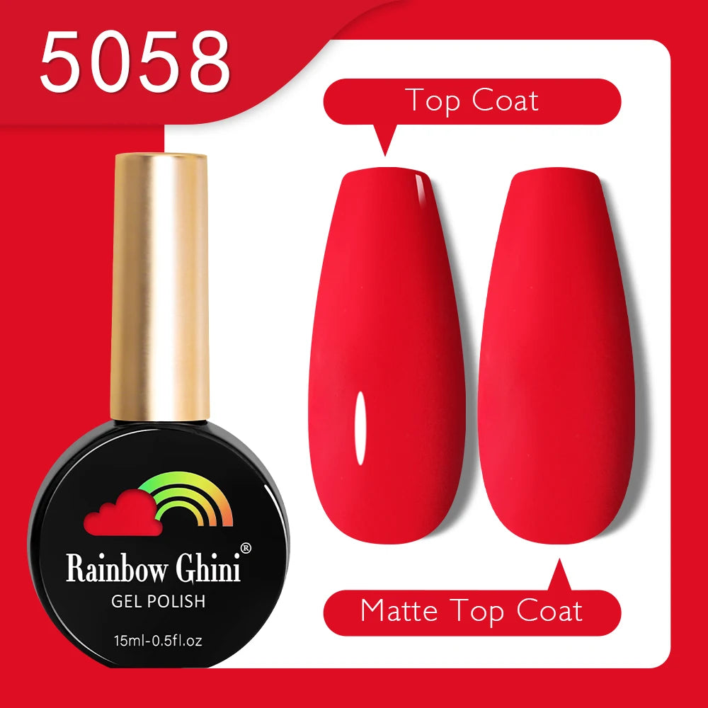 RG 15ML HEMA&TPO FREE Summer Series Fluorescent Gel Polish in Sporty Style Y2K Nail Polish Suitable for Parties Nail Art UV Gel