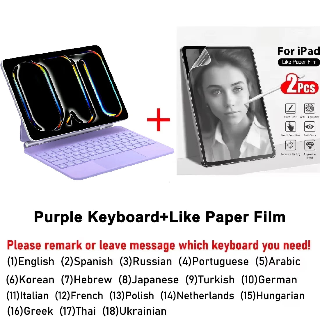 Magic Keyboard Cover For iPad Air 11 13 M3 M4 M5,Pro 11 12.9 13,For iPad A16 Air 4 5 10th 10.9 Magnetic Folio Keyboard Backlight