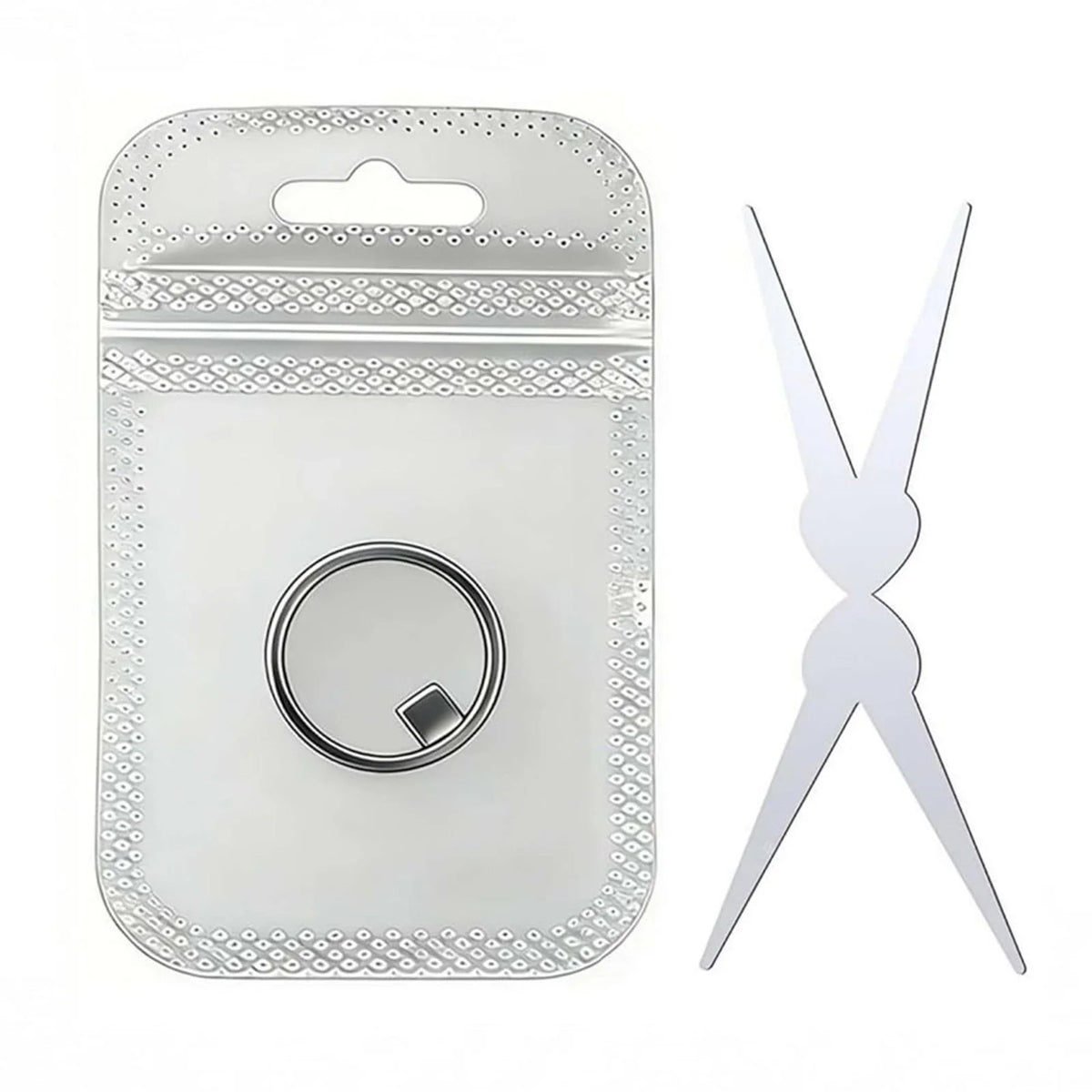 Magnetic Ring Hollow Cat Eye Tool Professional Black Hole Cat‑Eye Design DIY Nail Art Accessory