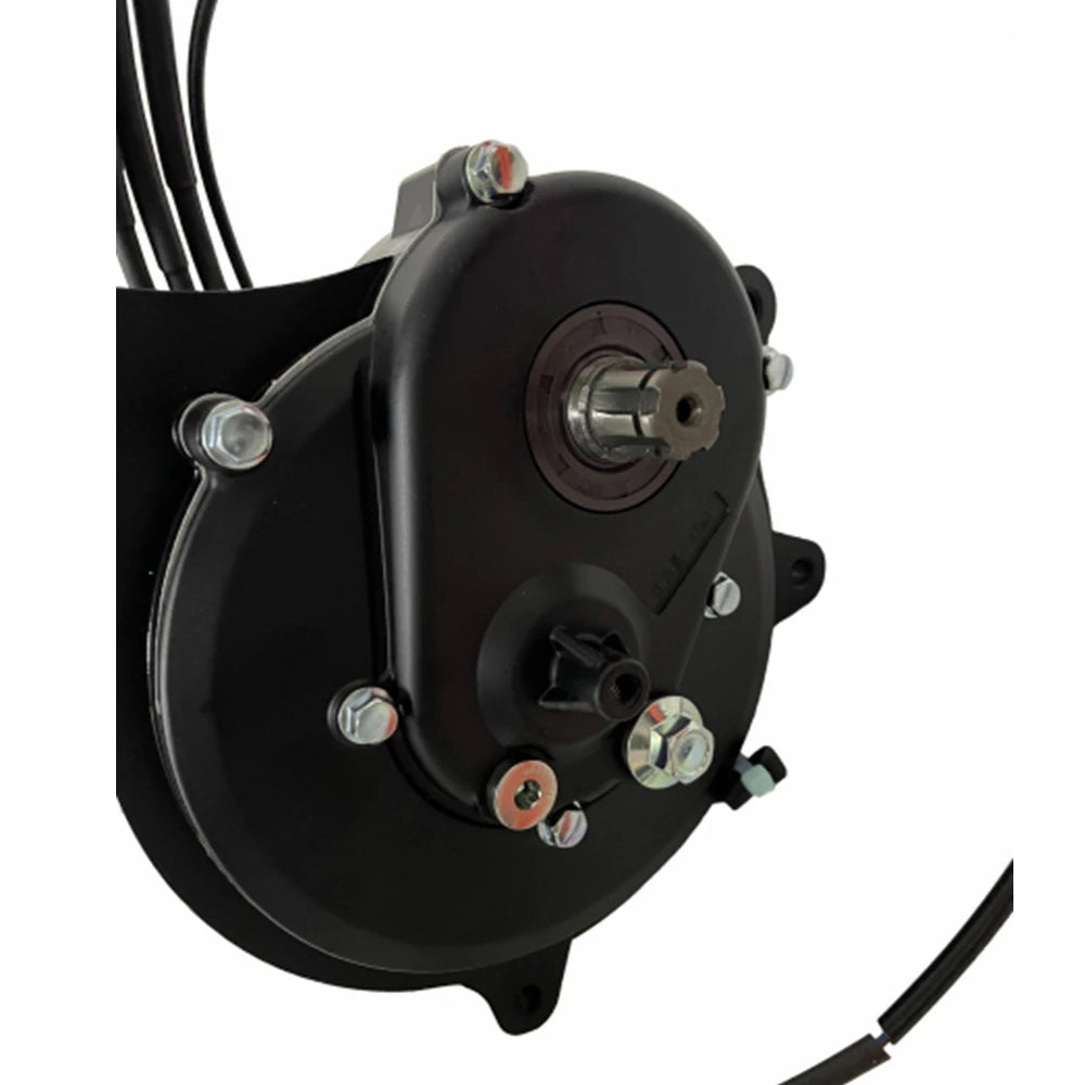 QS 138 3000W V3 70H Mid Drive Motor Conversion Kit with ND72450/ND72680 Controller DKD Display 110KPH for Electric Motorcycle
