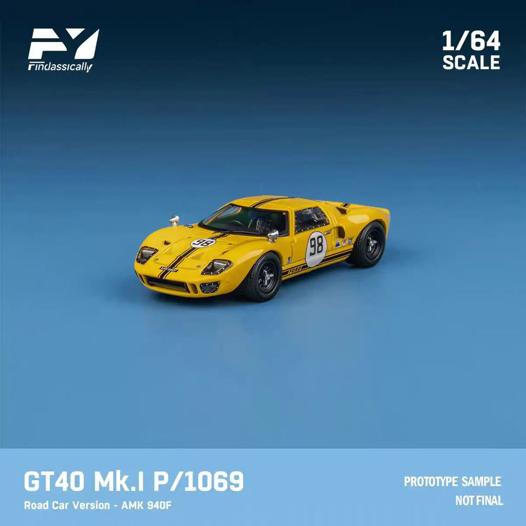 Findclassically FY 1:64 GT40 MK II Alloy Model Collectible Toy Decoration Gift