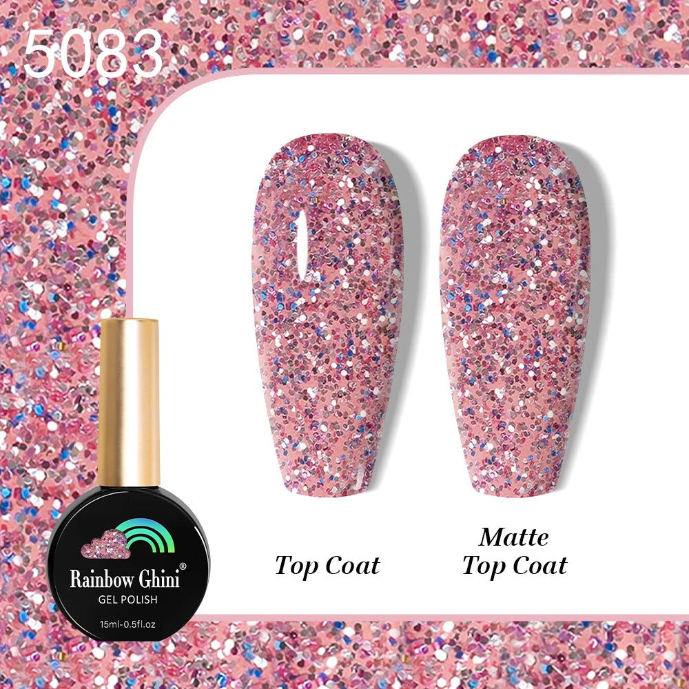 RG 15ML HEMA&TPO FREE Summer Series Fluorescent Gel Polish in Sporty Style Y2K Nail Polish Suitable for Parties Nail Art UV Gel