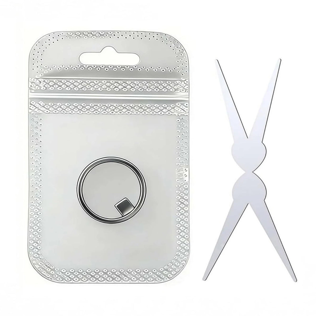 Magnetic Ring Hollow Cat Eye Tool Professional Black Hole Cat‑Eye Design DIY Nail Art Accessory
