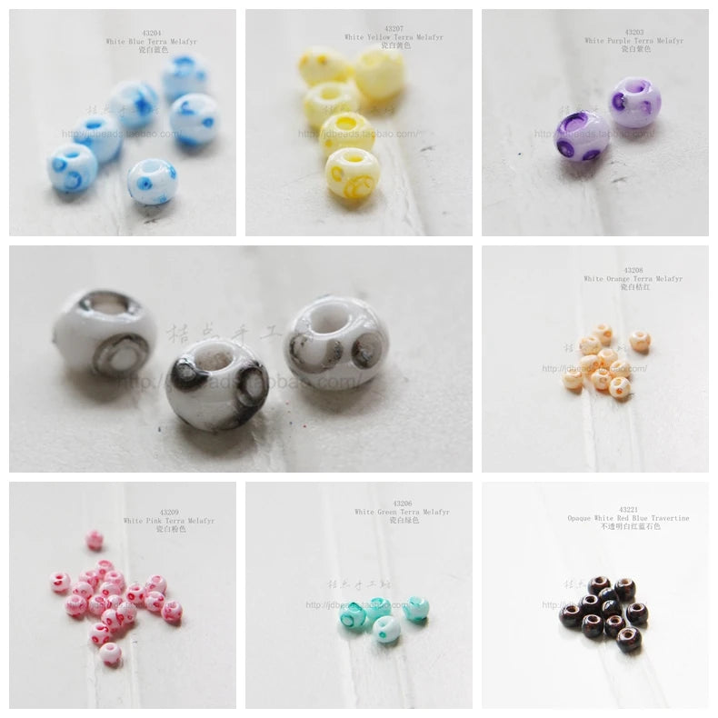 DIY Supply-10 Grams Czech Glass Preciosa 6/0 Seed Beads - Size 6 (6C3)