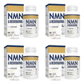 NMN & Resveratrol Capsules Antioxidant Complex Supplement with Black Pepper Extract 1100mg 60 Capsules
