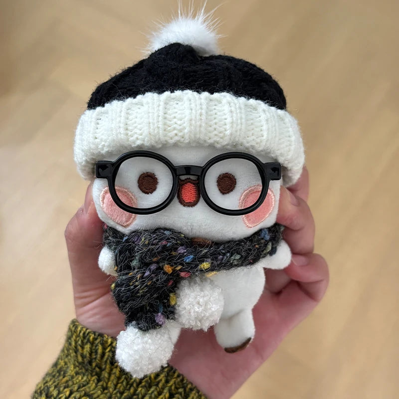 12cm Official Original Panda Bubu And Yier Outfit Change Plush Toy , Bubu And Dudu Plush Pendant Doll Gift