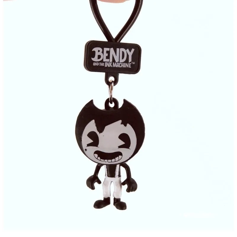 Bendy Blind Bag Bendy And The Ink Machine Horror Game Character Keychain Personalized Pendant School Bag Charm